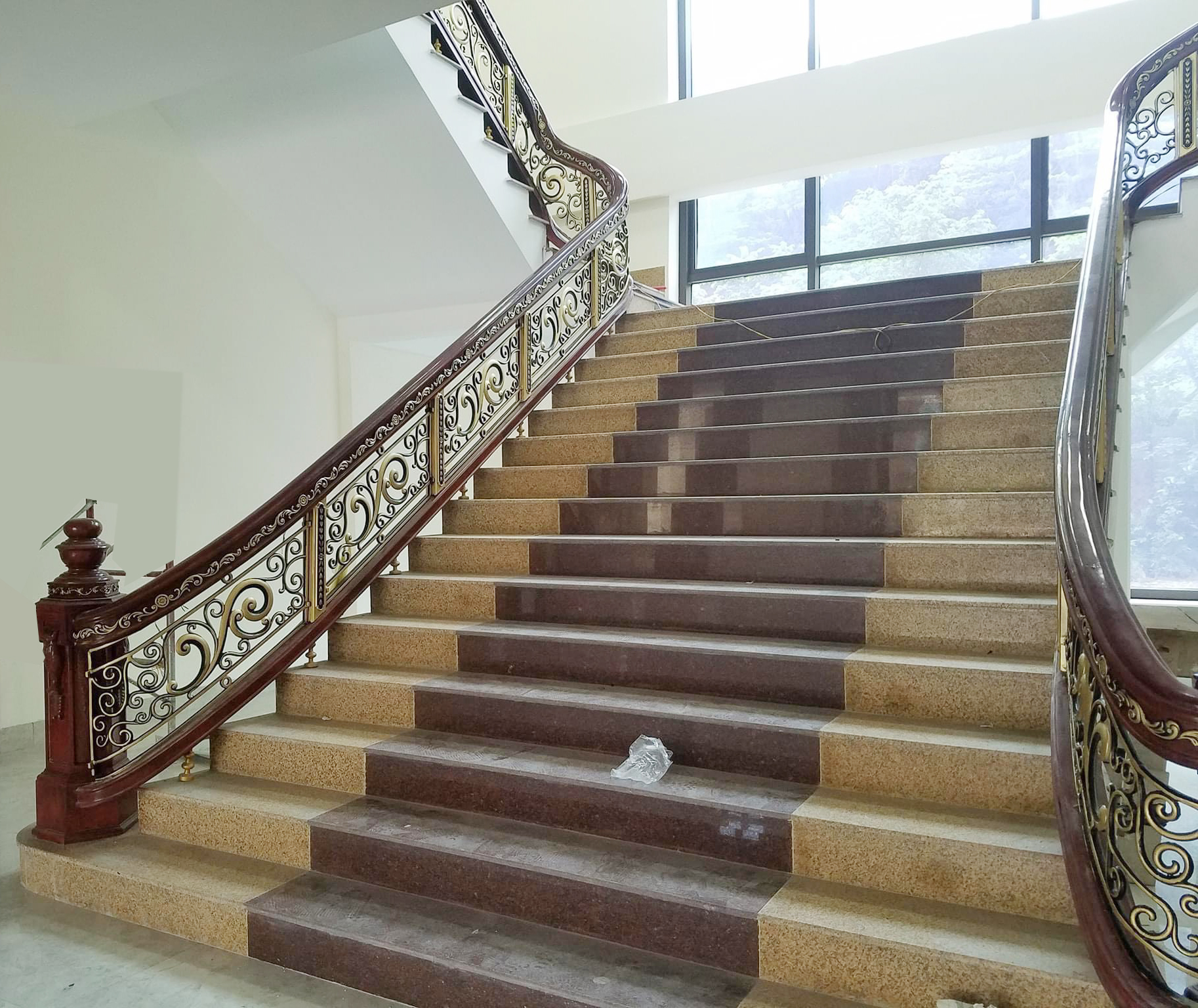 Cầu thang nhôm đúc - CT055